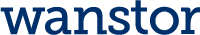 Wanstor logo in blue